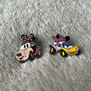 Disney Character As Cars Pins